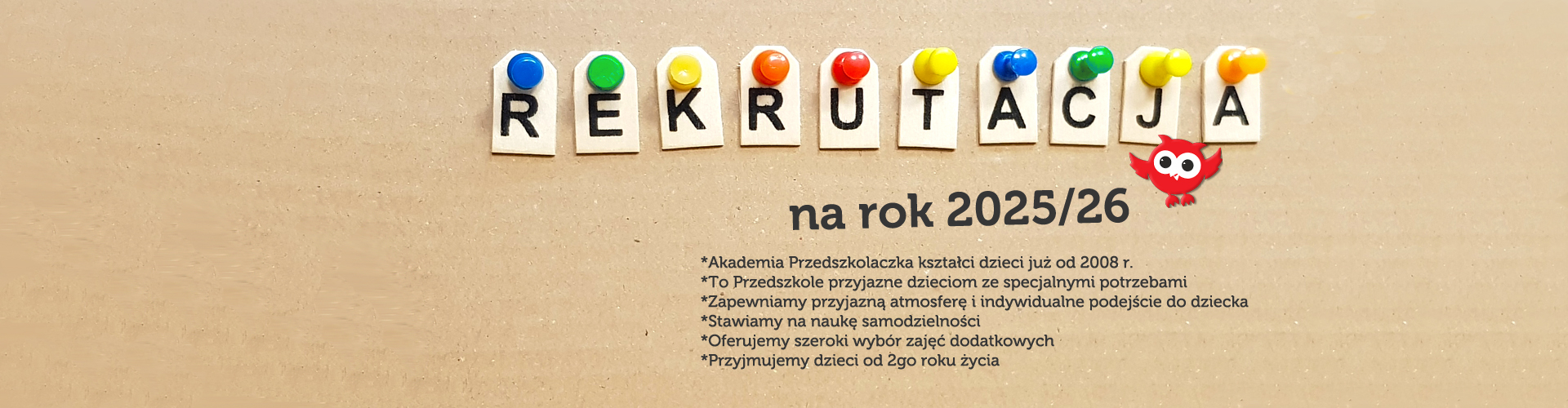 Zapisy na rok 2025/26